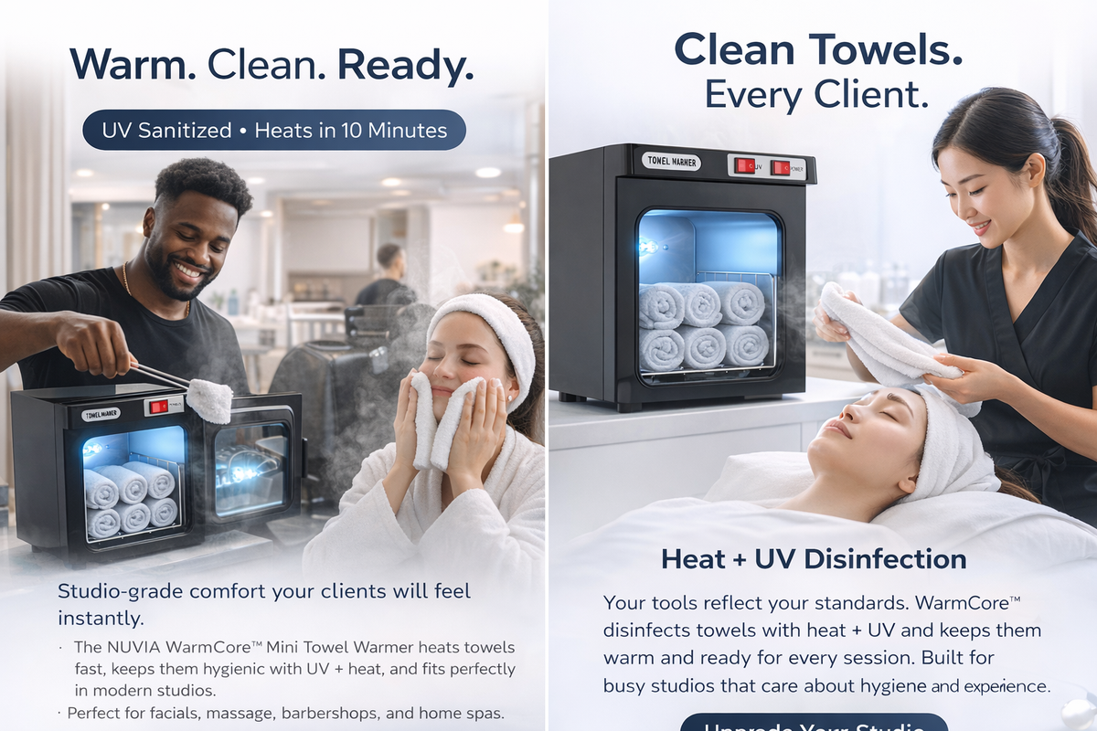 NUVIA RapidGlow Spa Cabinet