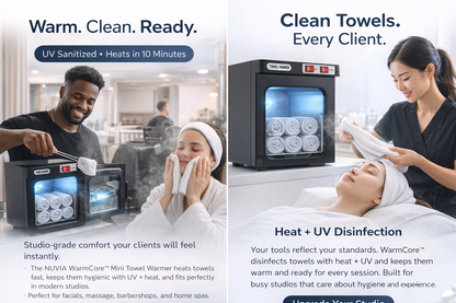 NUVIA RapidGlow Spa Cabinet