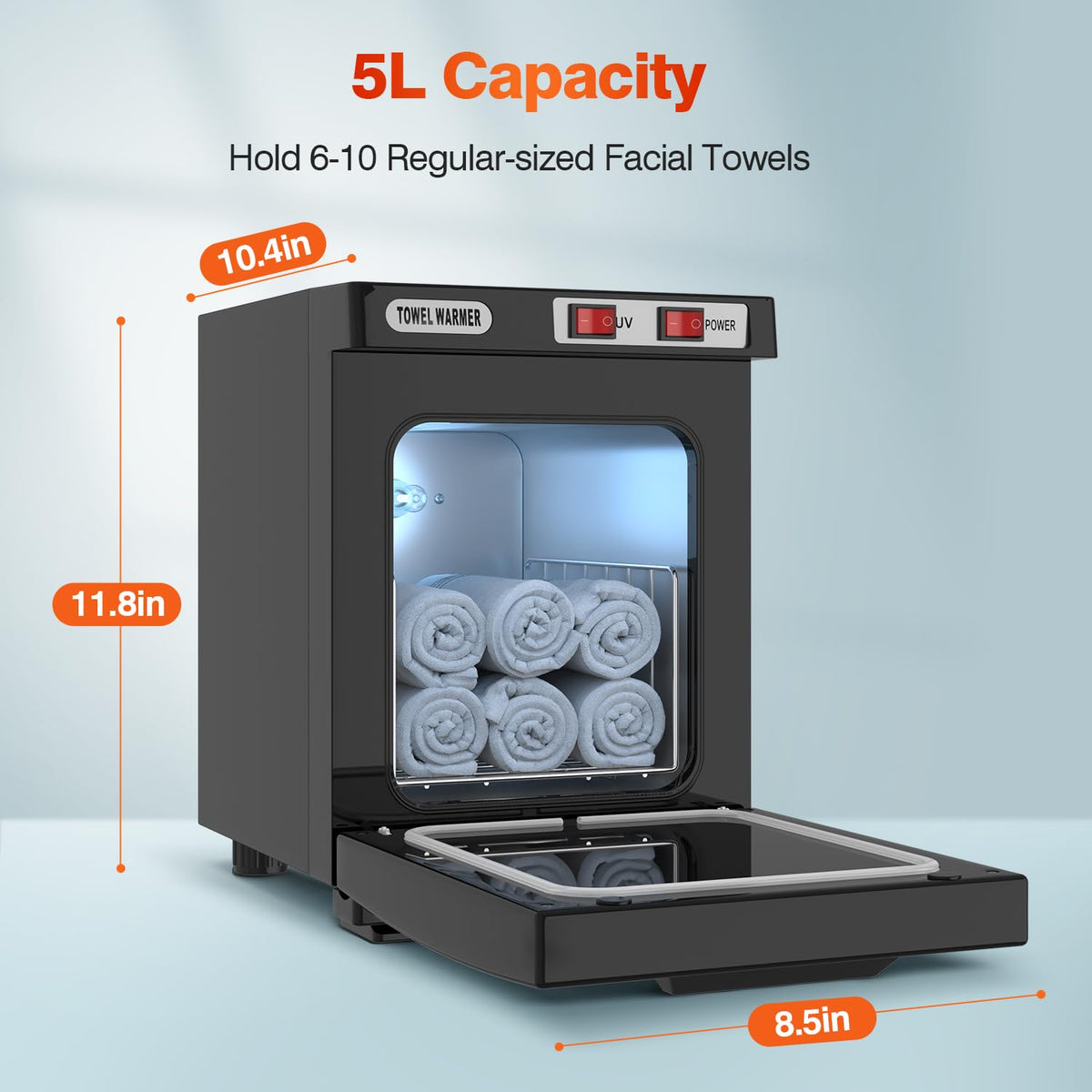 NUVIA RapidGlow Spa Cabinet