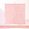 NUVIA Rapid Glow Microfiber Washcloths 12 Pack, Highly Absorbent and Soft Face Towel 12x12 Inch